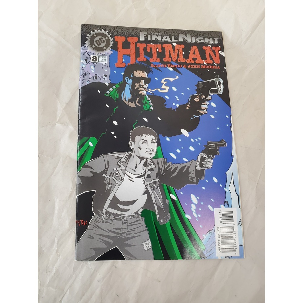 Hitman 8 DC Comics 1996 Garth Ennis John McCrea Final Night Tie-In Comic Book